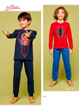 SPIDERMAN Pigiama bambino manica lunga in cotone interlock MV40M7801