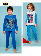 BATMAN Pigiama bambino manica lunga in cotone interlock DC40Z0407
