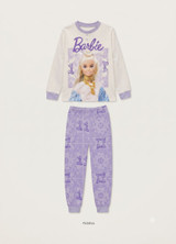 BARBIE Pigiama bambina manica lunga in cotone interlock MT50L8959