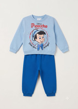 PINOCCHIO Pigiama neonato manica lunga in cotone interlock DY32U0214