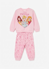 PRINCESS Pigiama neonata manica lunga in cotone interlock DY32U0205 SABOR