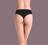 LORMAR Brasiliana midi in microfibra con girogamba lasercut PURE 02444L