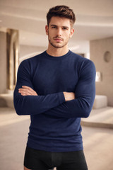 SPERONI Maglia uomo manica lunga in cashmere 6512