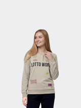 LOTTO Pigiama Donna in Cotone Interlock Manica Lunga LP6123