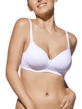 SELENE Reggiseno donna Senza Ferretto in Microfibra con Coppe Imbottite Camila