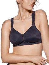 SELENE Reggiseno donna senza ferretto spalline larghe fascia anatomica Elvira