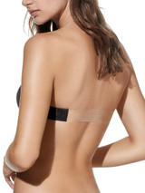 SELENE Reggiseno donna ùa Fascia Trasparente con Ferretto Spalline inseribili Magdalena