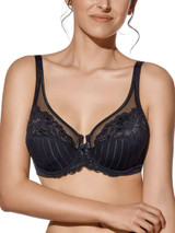 Creaciones Selene Mariluz Reggiseno a Balconcino con Ferretto in Pizzo Non Imbottito