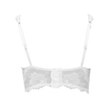 Reggiseno Push Up in Pizzo con Ferretto Scollatura Profonda  Bralette Gem Lormar
