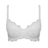 LORMAR Favoloso Reggiseno Donna Balconcino in Pizzo con Ferretto (Coppa C)