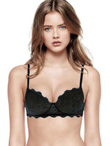 Reggiseno Donna Infiore 3001 balconcino Imbottito in pizzo con Ferretto Reggiseno Donna Infiore 3001 balconcino Imbottito in pizzo con Ferretto