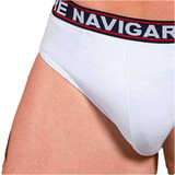Navigare 324 (6 pezzi) Slip Uomo Cotone Elasticizzato Elastico Esterno