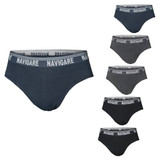 Navigare 574E (6 pezzi) Slip Uomo Cotone Elasticizzato Elastico Esterno - Offerta Multipack
