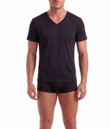 Navigare (pacco da 3) Maglia Uomo Mezza Manica Scollo V Cotone 512 - Offerta Multipack