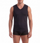 Navigare (Pacco da 3) Canottiera Uomo Scollo a V in Cotone Bielastico soft 575