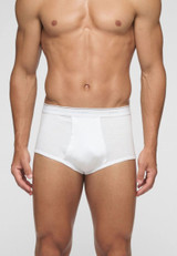 Cagi Slip Uomo 1200 con Apertura Frontale in cotone 100%