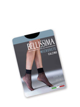 12 Paia Calzino Donna Bellissima Microrete