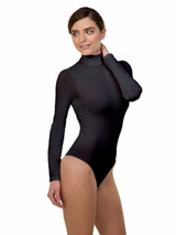 Body Donna Lupetto Manica Lunga Bellissima 095 in Microfibra Elasticizzata