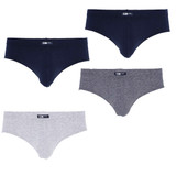 6 Slip Uomo in Cotone Bielastico con Elastico Interno Cotonella 2396