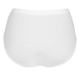 6 Pezzi Slip Donna Cotonella 8126S Midi in Cotone Elasticizzato a Vita Alta