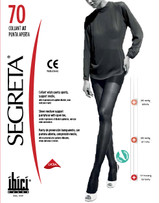 Ibici Segreta Collant 70 den Punta Aperta velato - 11/14 mmHg – 15/19 hPa
