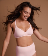 Reggiseno Donna Gios Cannella Senza Ferretto con Coppe Senza cuciture - Coppa B