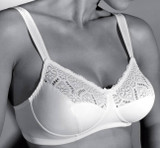 Reggiseno Donna Gios 973 Morbido Pizzo con Coppe Foderate - Coppa B