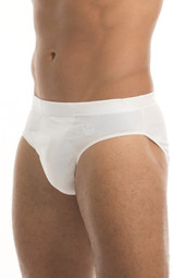 6 Slip  Midi Uomo Garda 763 Elastico Interno in Cotone Filo di Scozia con Ricamo su Fianco