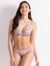 Reggiseno  Coppe Imbottite e ferretto Invisibile 1328 Sielei in Microfibra