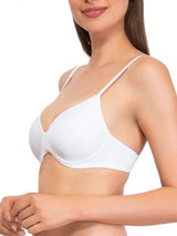 SIèLEI Reggiseno in Microfibra Lucida Senza Ferretto Coppa B Art. 1556