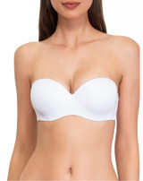 SIèLEI Reggiseno Fascia in Microfibra Lucida Con Ferretto Coppa B-C Art. 1580