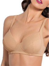 Reggiseno Donna Sielei 960 Senza Ferretto in Microfibra stretch liscia - Coppa C