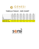 Short Donna Sensi' 039L Modellante Gamba Lunga Push Up senza cuciture