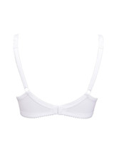 Reggiseno Donna Sielei 940 Senza ferretto in Microfibra con pizzo - Coppa C