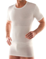 Maglia Uomo Liabel 05140 813 Mezza Manica in Lana con Fascia supporto Lombare