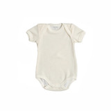 3 Body Neonato Neonata Liabel 02828C Mezza Manica Bianco e Fantasia in Interlock