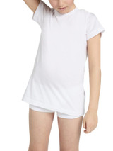 T-Shirt girocollo manica corta bimbo, cotone 3828 25R LIABEL