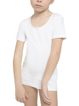 T-Shirt girocollo bordo raso MM bimba, caldo cotone 2828 26R LIABEL