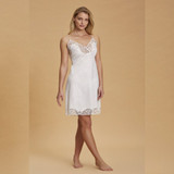 Sottoveste Donna Andra 570 Spalline Sottili e Dettagli in Pizzo