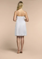 Sottoveste Donna Andra 85 Spallina Stretta e Dettagli in Pizzo