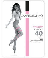 San Pellegrino (5 Paia) Collant  Support 40 Den Velato e corpino leggermente contenitivo