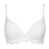 Reggiseno Lormar Mousse Pizzo in Microfibra e Pizzo Con ferretto - Coppa B - C