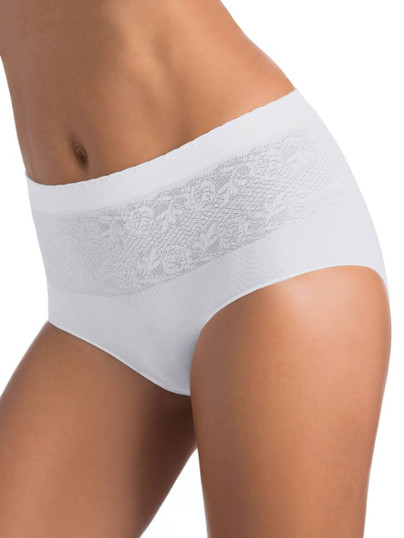 Intimidea Slip Culotte Donna Culotte Effetto setificato e motivo floreale 311759