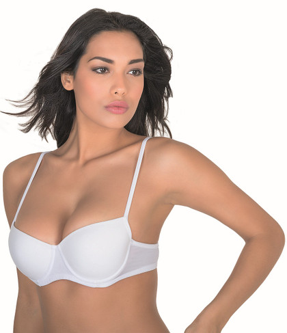 Aris Alice Reggiseno Donna Balconcino in Microfibra con Ferretto (Coppa B)