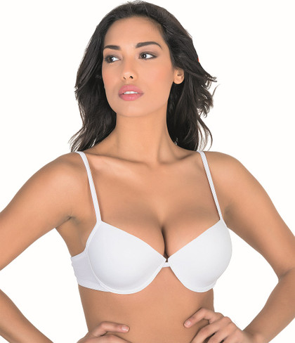 Aris Simona Reggiseno Donna Imbottito in Microfibra con Ferretto (Coppa B)