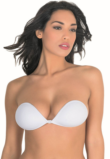 Aris 1833 Coppe Autoadesive Donna in Microfibra Senza Spalline (Coppa B)