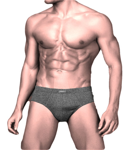 6 Slip Uomo Primal 2500 in Cotone Elasticizzato con Elastico Interno