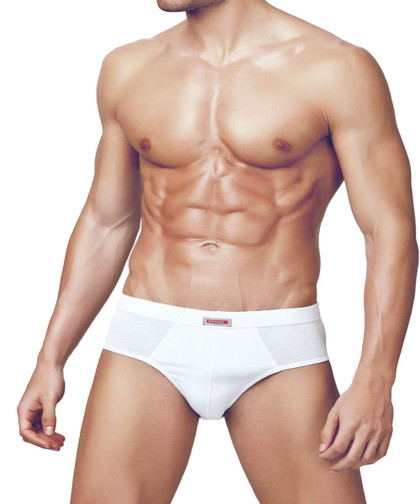 6 Slip Uomo Primal 2200 in Cotone Elasticizzato con Elastico Interno