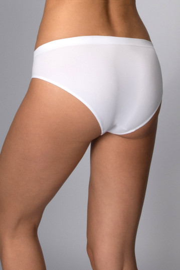 Intimidea (pacco da 3) Slip Donna Midi in morbida microfibra con tassello in cotone 310283 Made in Italy