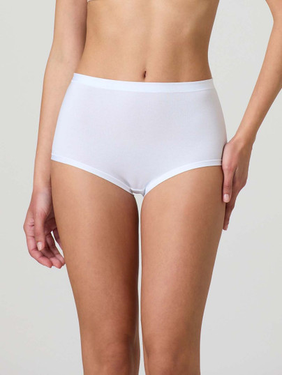 JADEA (6 Pezzi) Slip Culotte Donna Vita Alta in Cotone Modal 787
